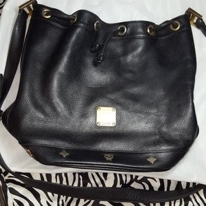 MCM drawstring bag.